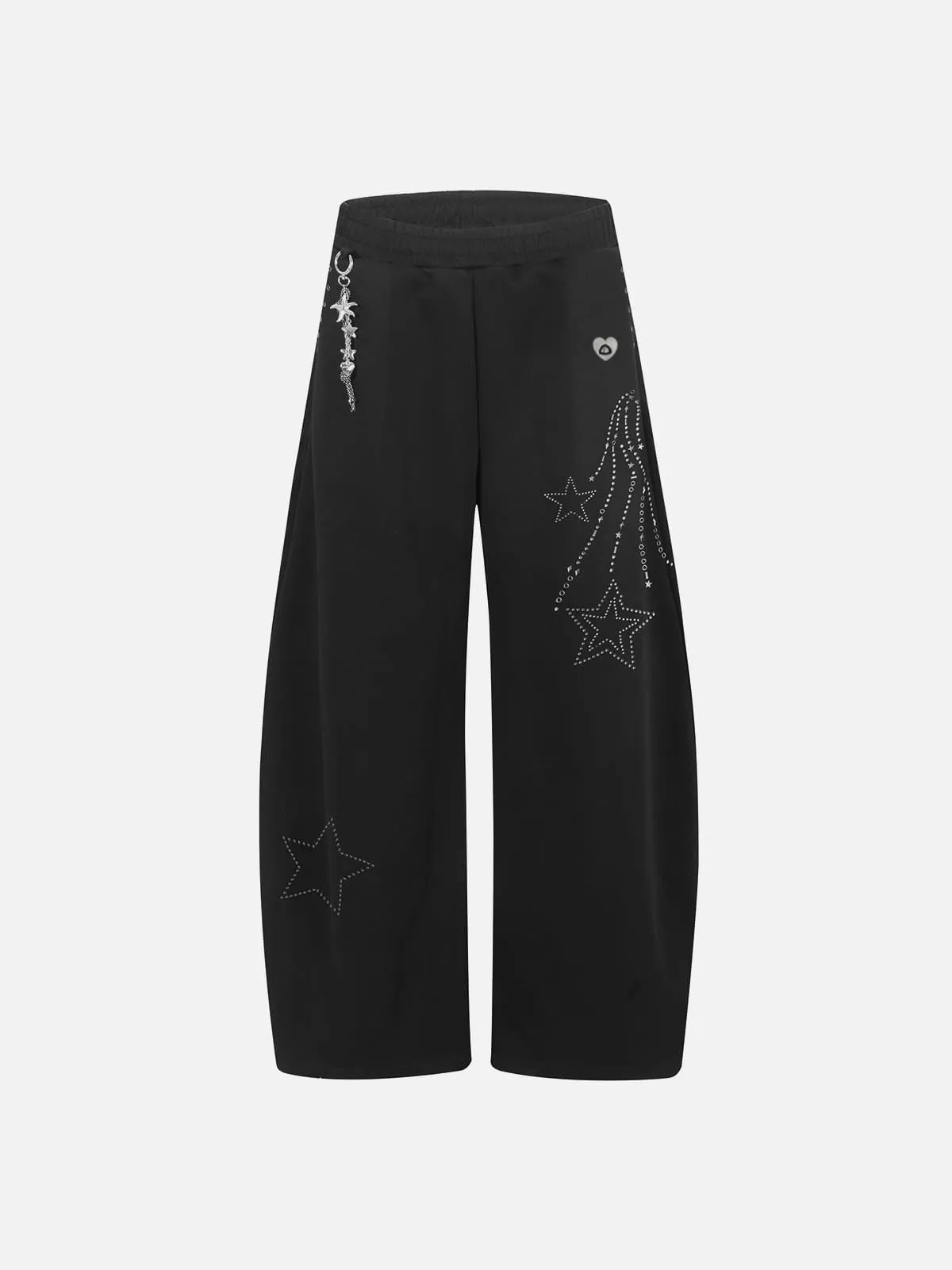 Aelfric Eden Rhinestone Star Baggy Barrel Sweatpants sold by Aelfric Eden
