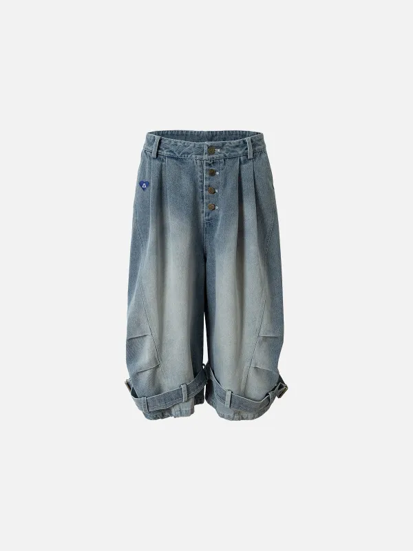 Aelfric Eden Pleated Strap Longline Jorts made by Aelfric Eden
