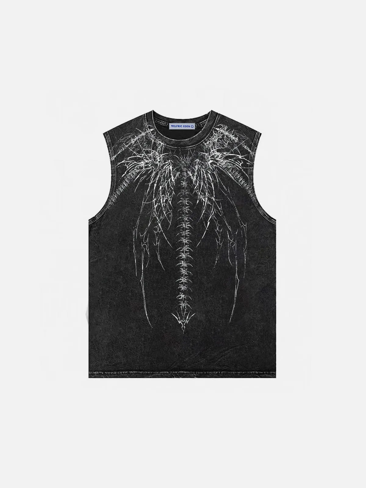Aelfric Eden Skeleton Wing Washed Tank Top sold by Aelfric Eden