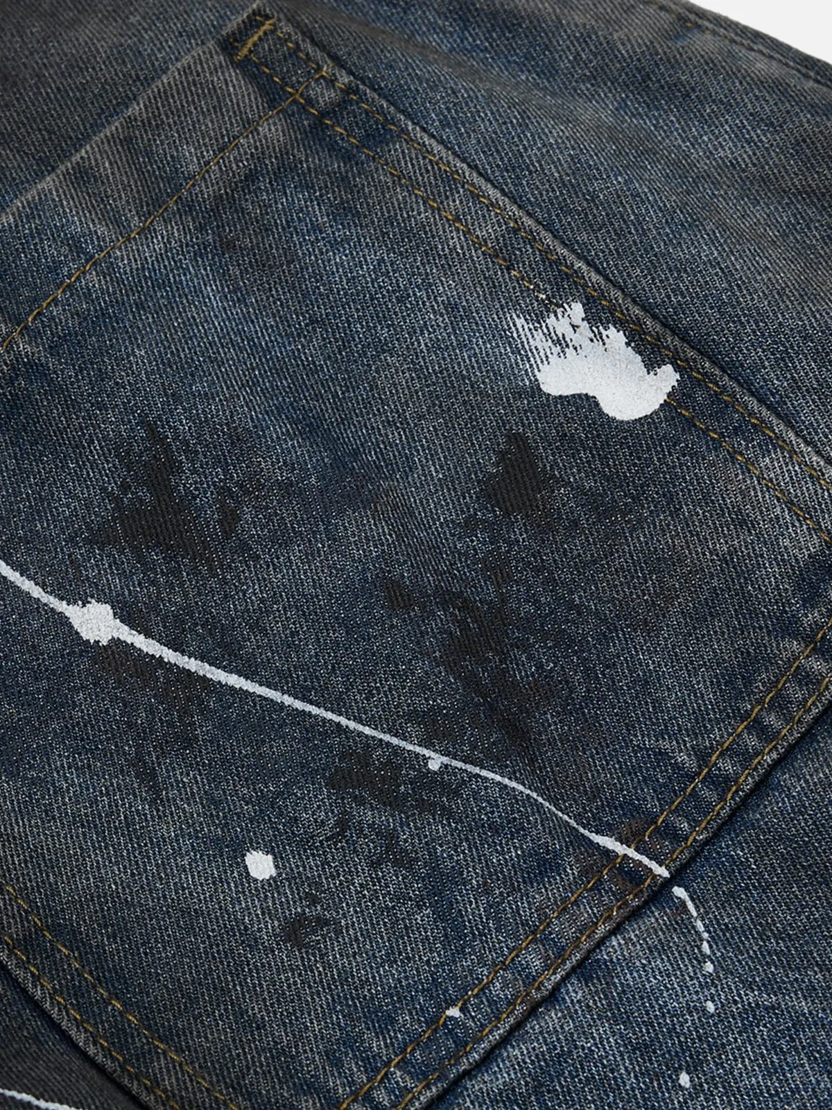 Aelfric Eden Multi Pocket Distressed Jeans sold by Aelfric Eden product image thumbnail 5