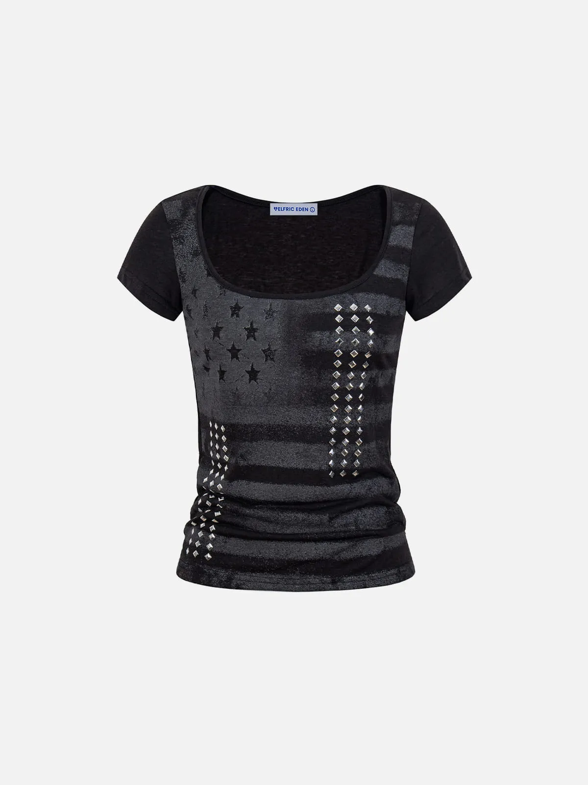 Aelfric Eden Studded Flag Tee sold by Aelfric Eden