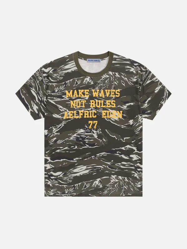 Aelfric Eden CAMO 77 Tee made by Aelfric Eden