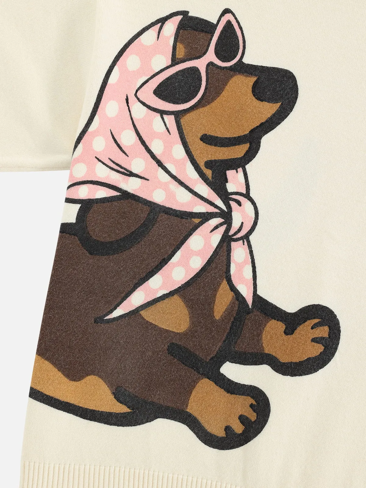 Aelfric Eden Boxy Dachshund Knit Tee sold by Aelfric Eden product image thumbnail 3