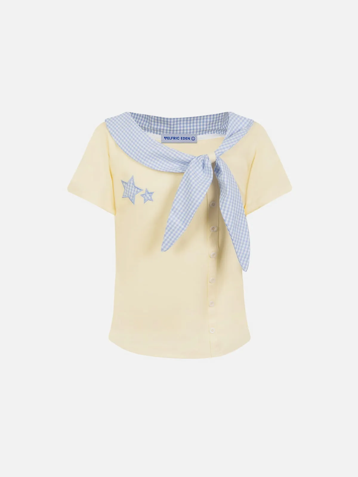 Aelfric Eden Gingham Bow Tee sold by Aelfric Eden product image thumbnail 2