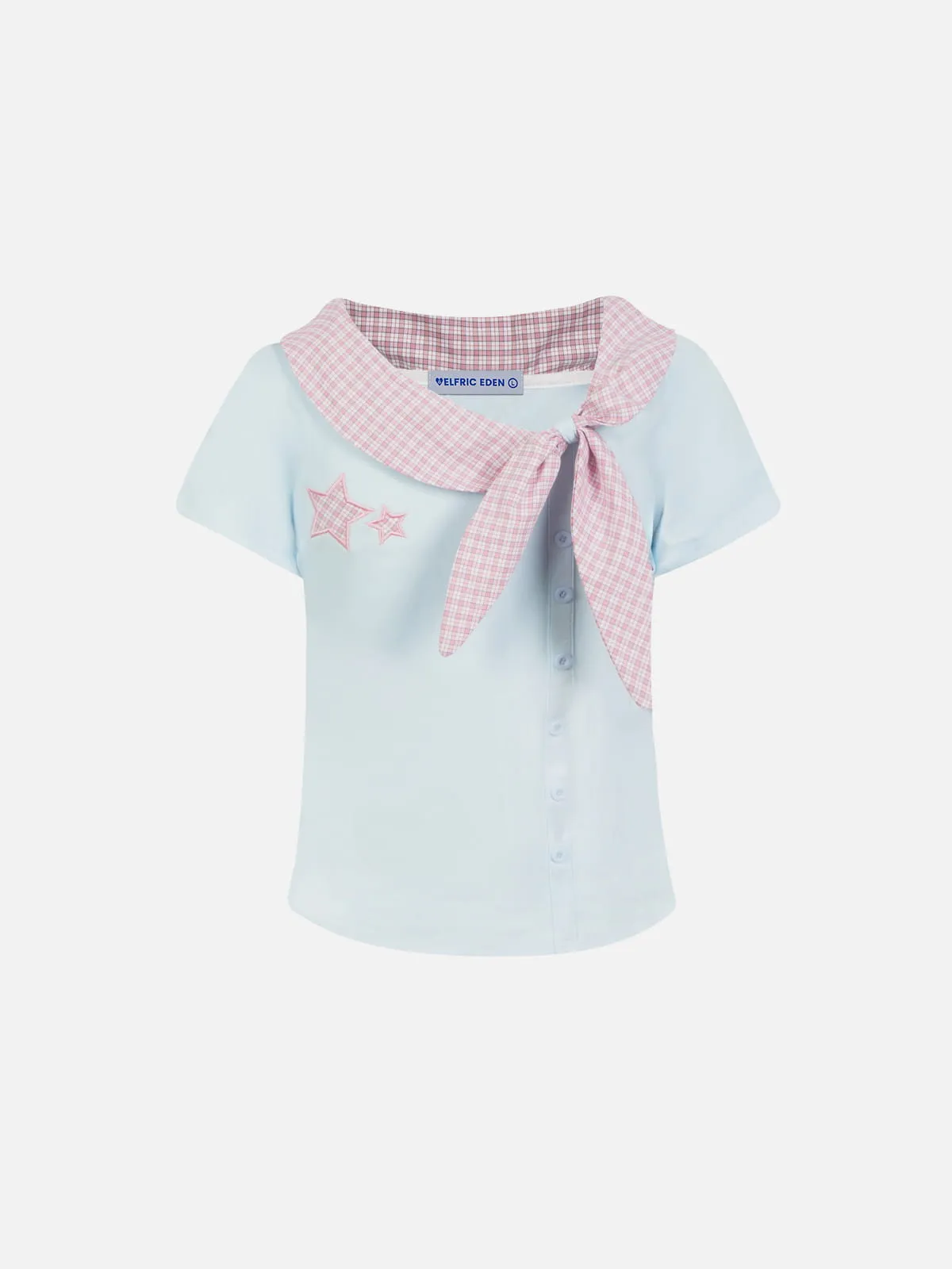Aelfric Eden Gingham Bow Tee sold by Aelfric Eden product image thumbnail 3