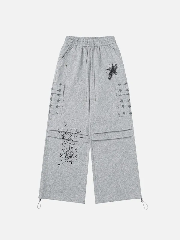 Aelfric Eden Star Print Sweatpants made by Aelfric Eden