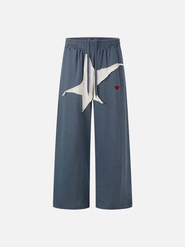 Aelfric Eden Star Applique Sweatpants made by Aelfric Eden