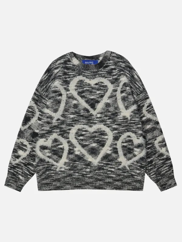 Aelfric Eden Love Shape Jacquard Sweater sold by Aelfric Eden