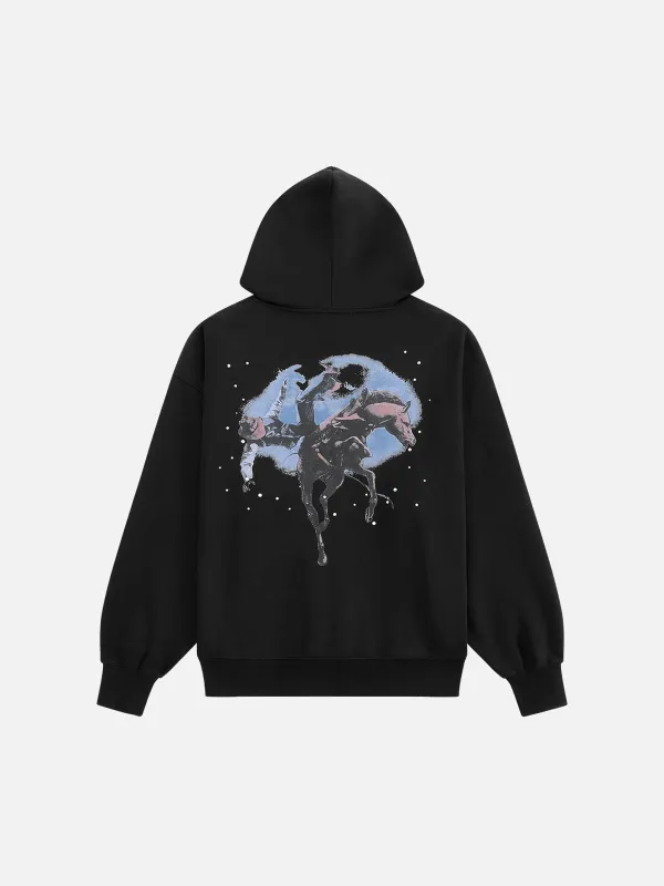 Aelfric Eden Cowboy Rhinestone Pullover Hoodie made by Aelfric Eden