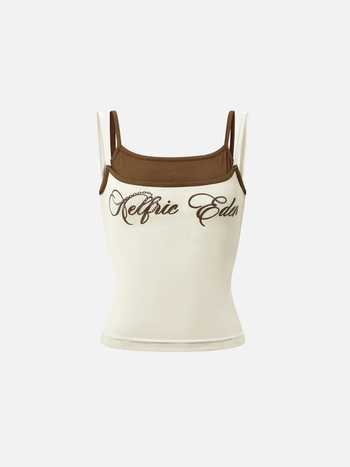 Aelfric Eden Contrast Layered Padded Cami Top sold by Aelfric Eden product image thumbnail 4