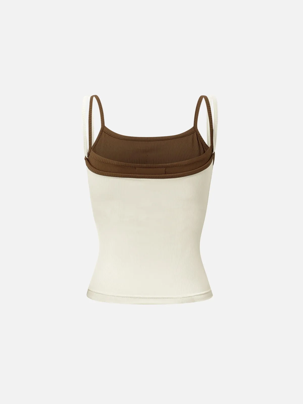 Aelfric Eden Contrast Layered Padded Cami Top sold by Aelfric Eden product image thumbnail 5