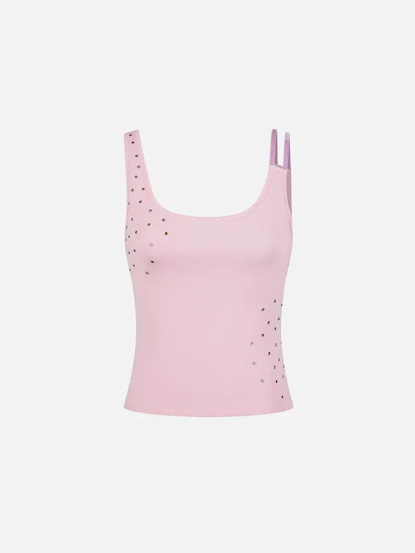 Aelfric Eden Rhinestone Tank Top made by Aelfric Eden