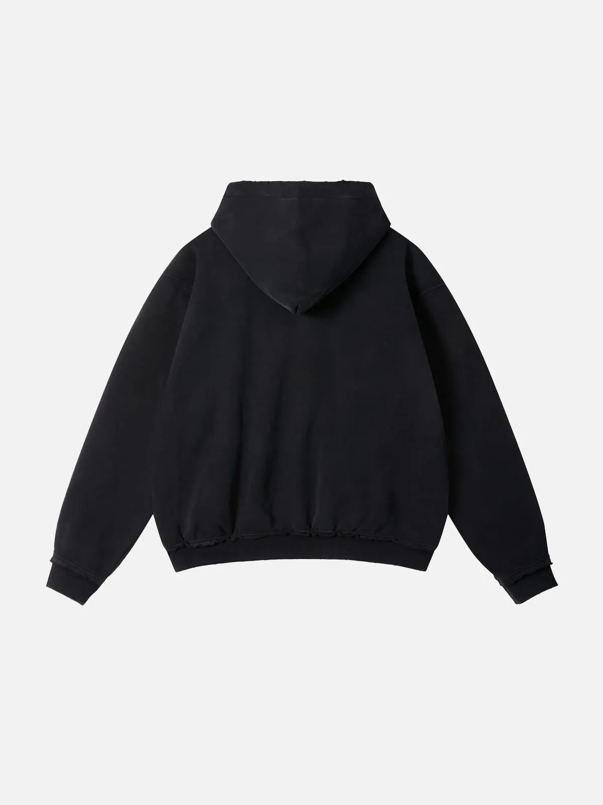 Aelfric Eden Distressed Rhinestone Zip Up Hoodie sold by Aelfric Eden product image thumbnail 2