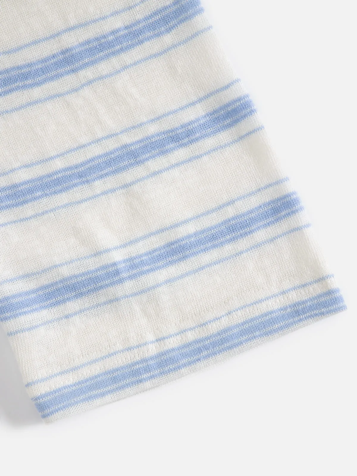 Aelfric Eden Striped Henley Long Sleeve Tee sold by Aelfric Eden product image thumbnail 5