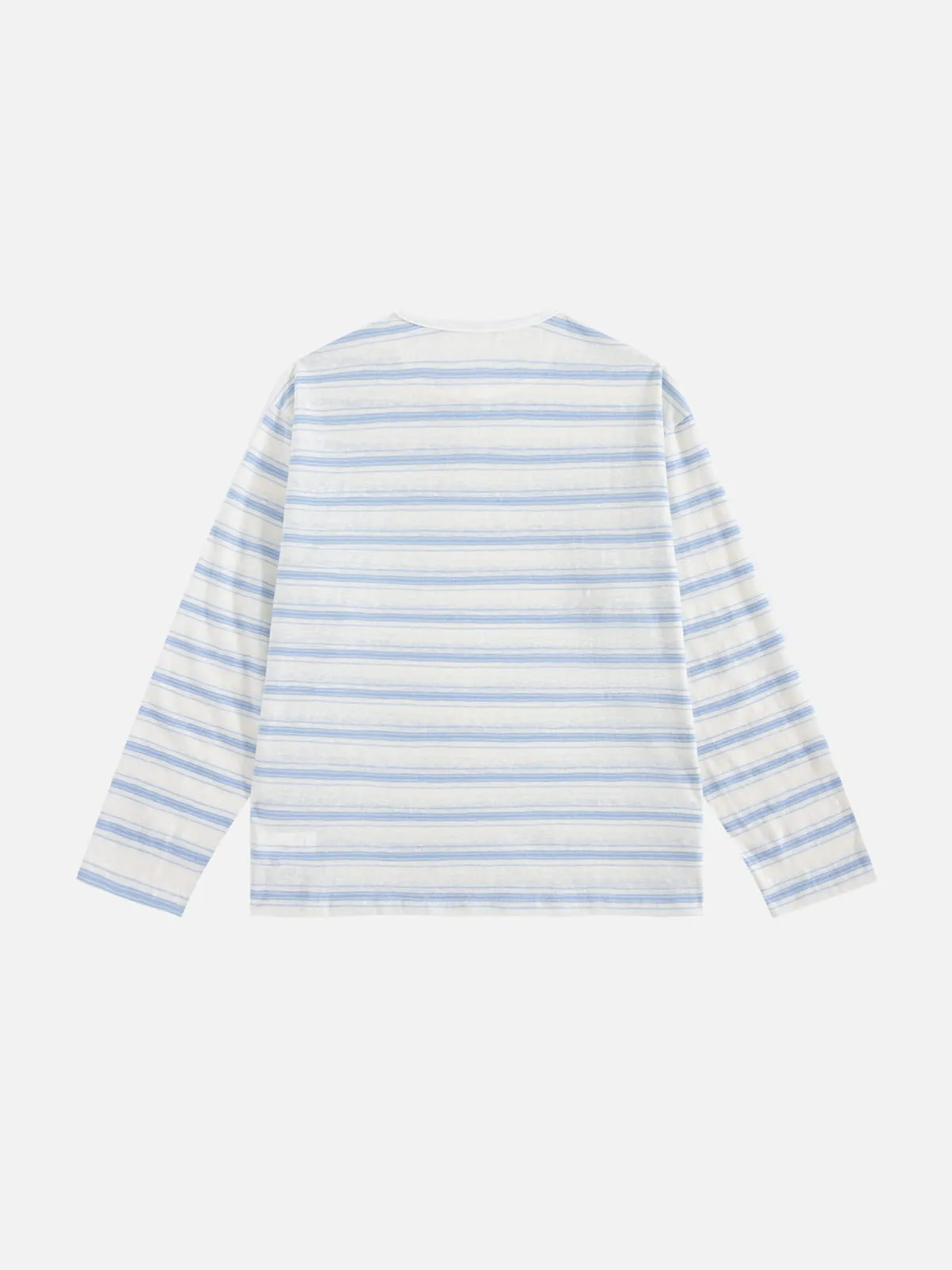 Aelfric Eden Striped Henley Long Sleeve Tee sold by Aelfric Eden product image thumbnail 2