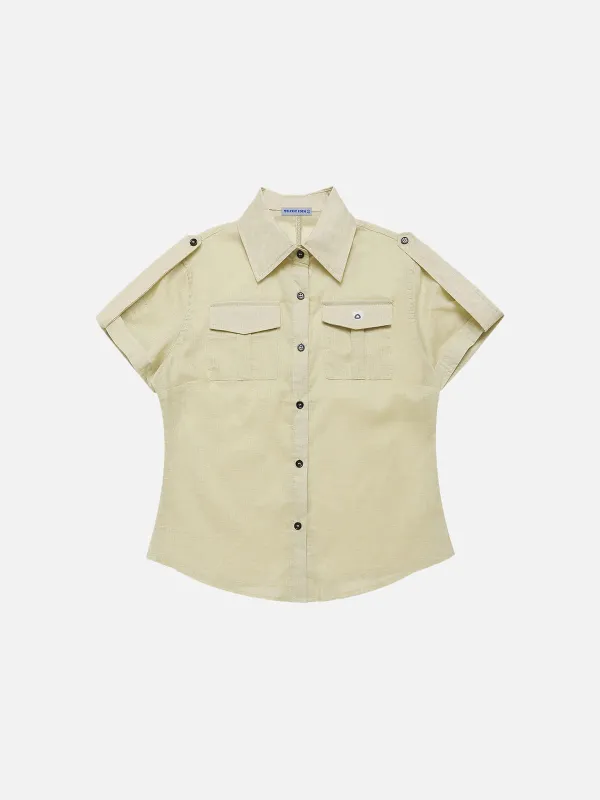 Aelfric Ede Pocket Short Sleeve Shirt made by Aelfric Eden