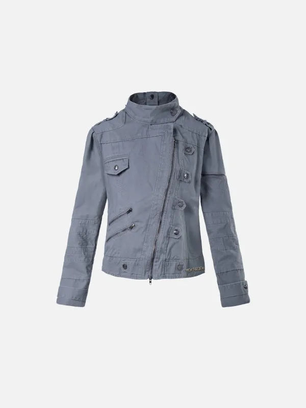 Aelfric Eden Asymmetric Zip Up Jacket made by Aelfric Eden
