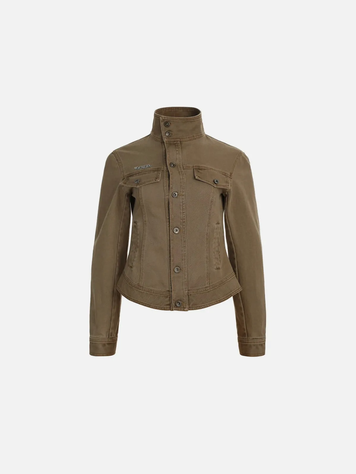 Aelfric Eden Stand Collar Denim Jacket sold by Aelfric Eden product image thumbnail 2