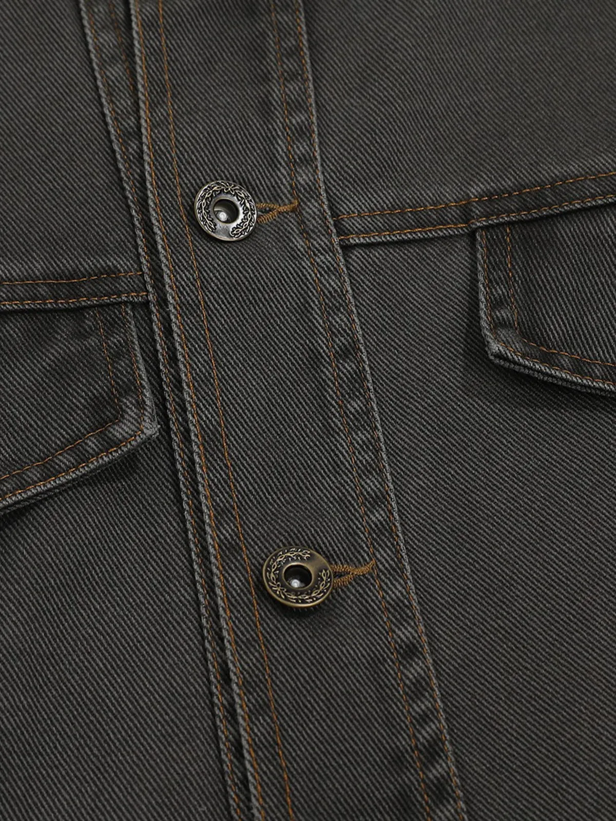 Aelfric Eden Stand Collar Denim Jacket sold by Aelfric Eden product image thumbnail 5