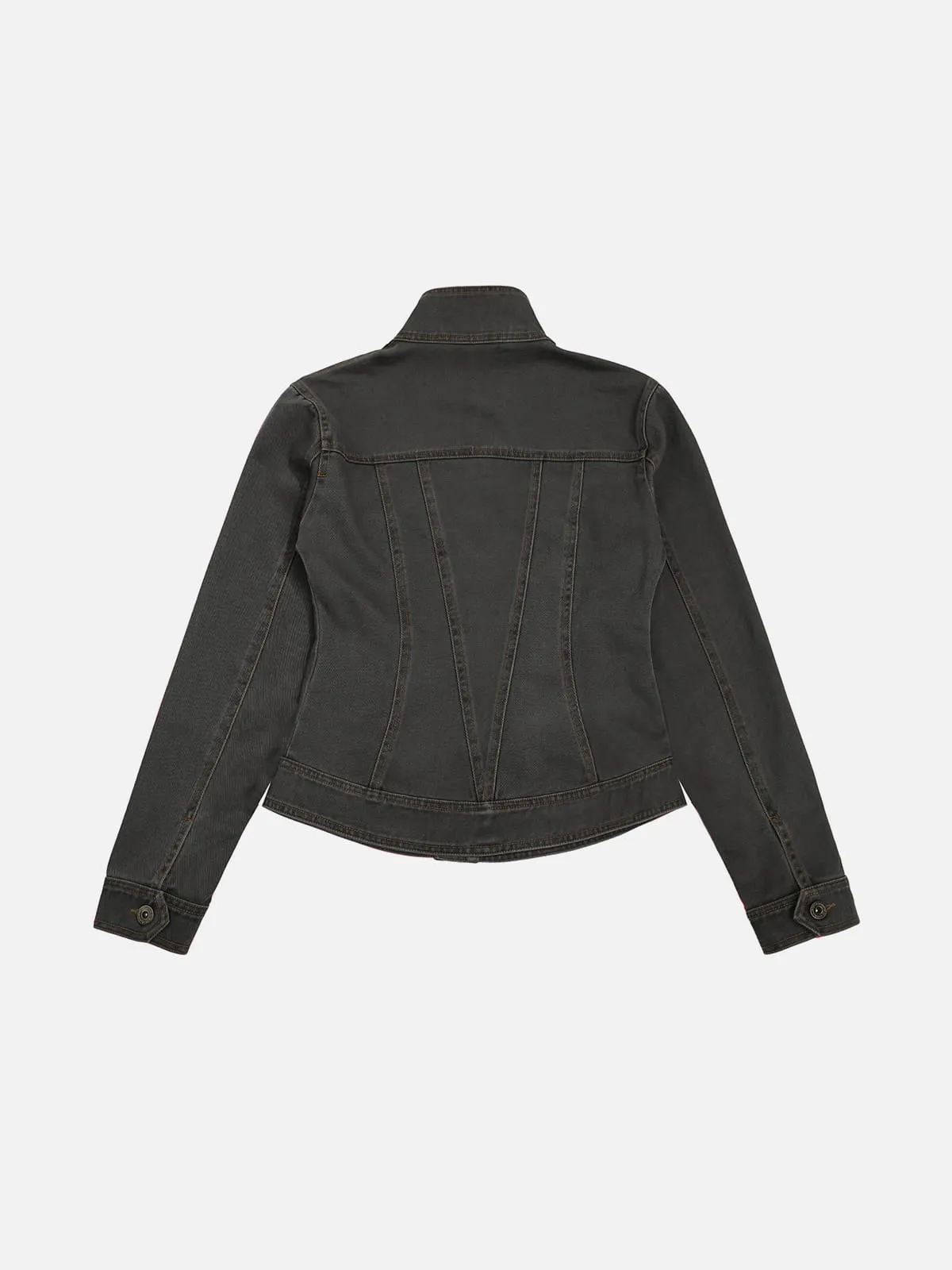Aelfric Eden Stand Collar Denim Jacket sold by Aelfric Eden product image thumbnail 3