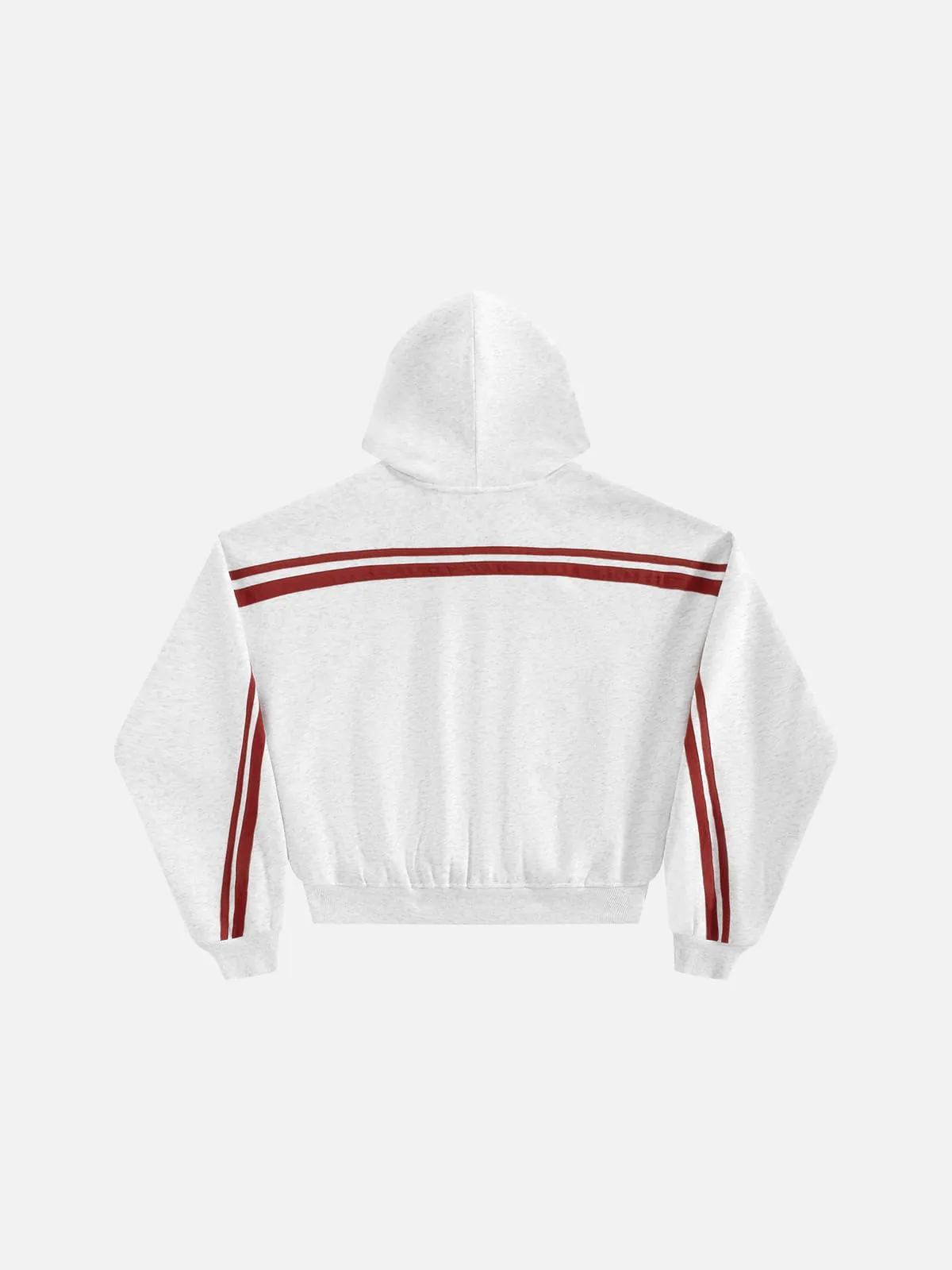 Aelfric Eden Boxy Contrast Stripe Zip Up Hoodie sold by Aelfric Eden product image thumbnail 2