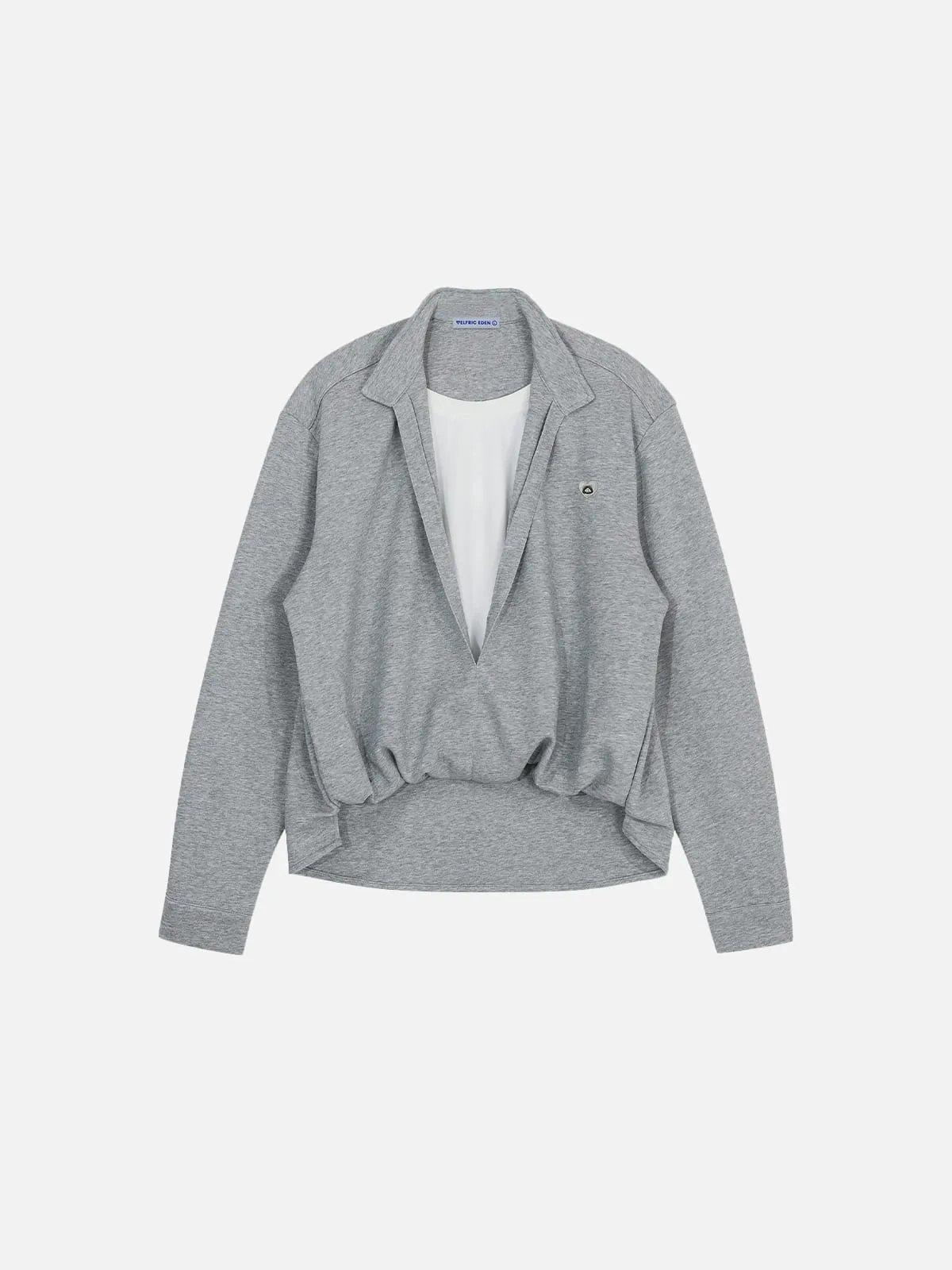 Aelfric Eden Deep V-Neck Layered Sweatshirt sold by Aelfric Eden