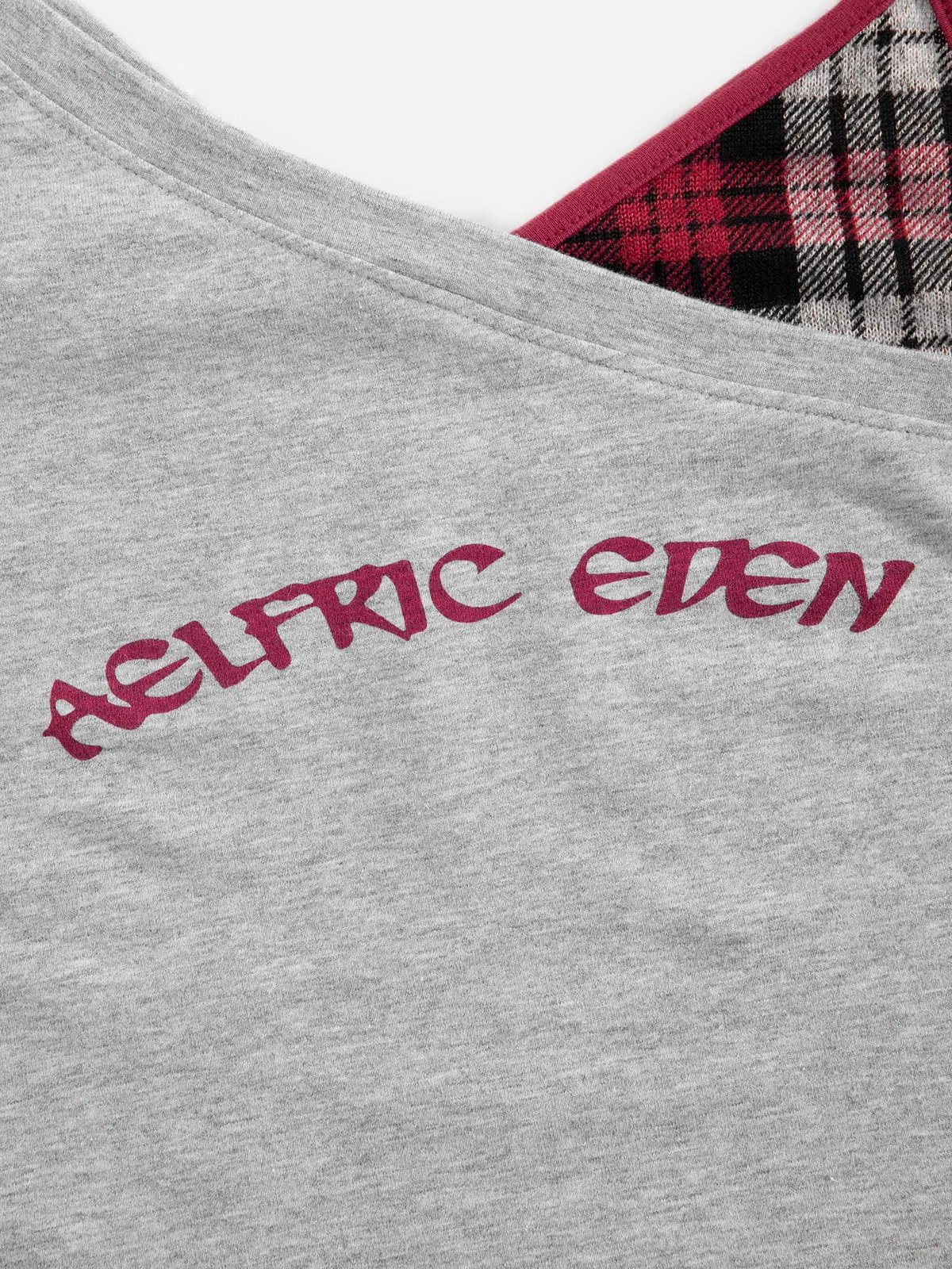 Aelfric Eden Plaid Layered Cami Top sold by Aelfric Eden product image thumbnail 5