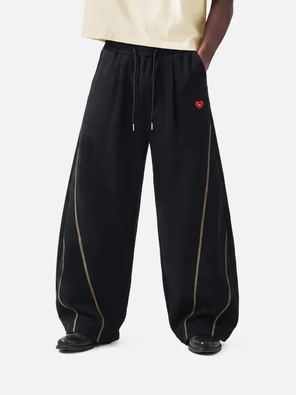 Aelfric Eden Contrast Stitch Baggy Barrel Sweatpants made by Aelfric Eden