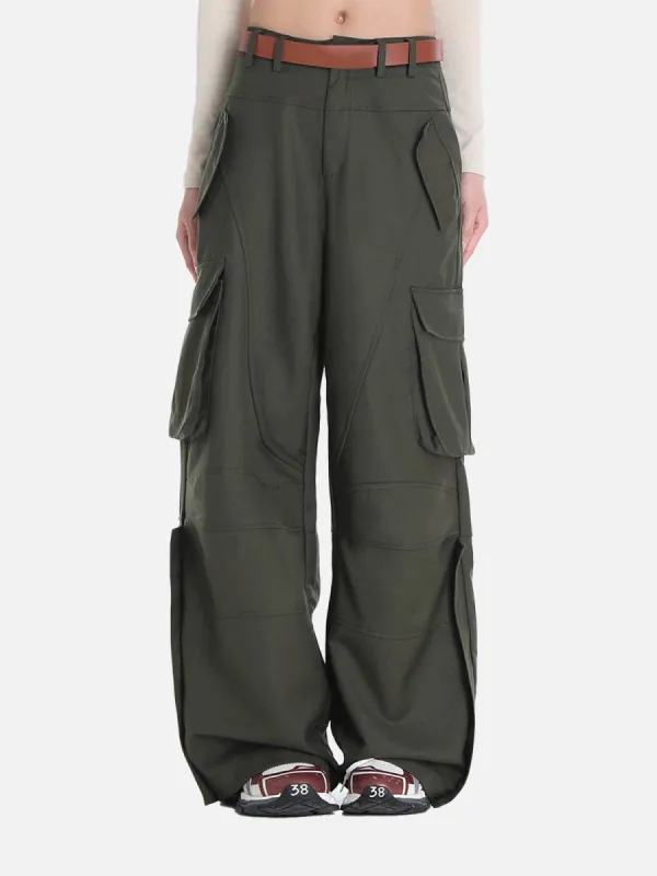 Aelfric Eden Solid Big Pocket Cargo Pants sold by Aelfric Eden