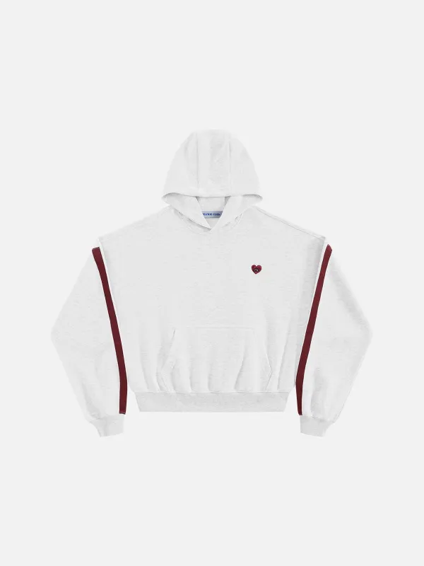 Aelfric Eden Boxy Striped Panel Pullover Hoodie made by Aelfric Eden