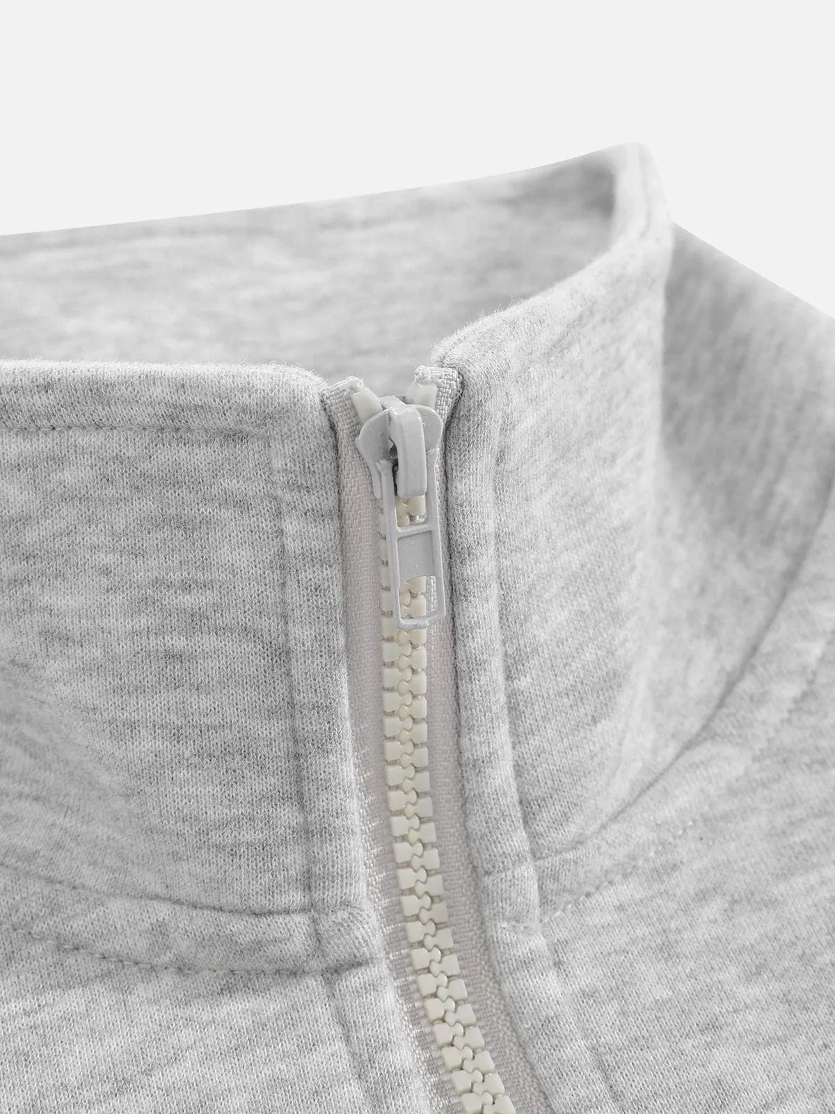 Aelfric Eden Dachshund Embroidery Quarter-Zip Sweatshirt sold by Aelfric Eden product image thumbnail 5