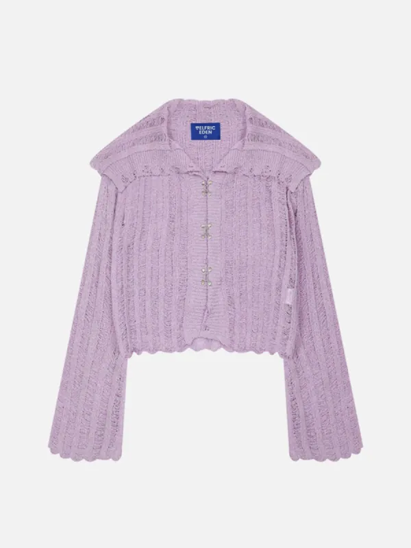 Light Cut-out Cardigan sold by Aelfric Eden