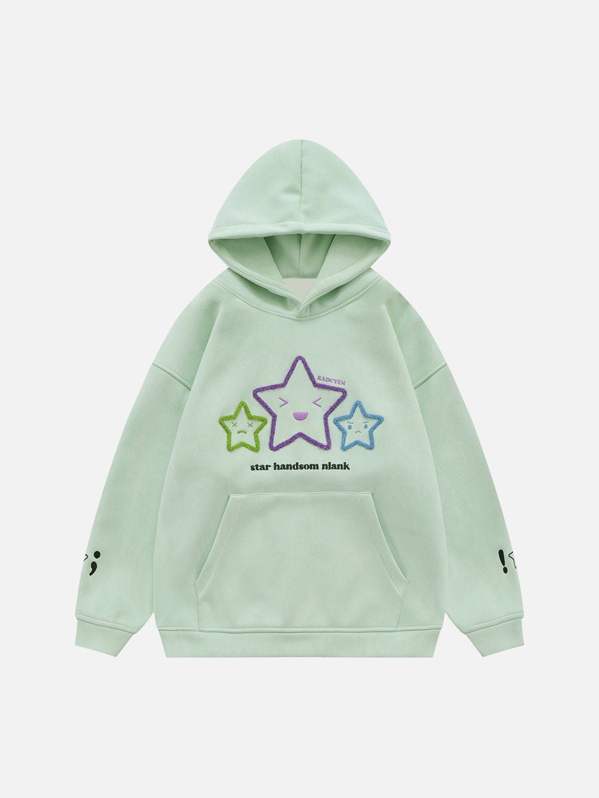 Aelfric Eden Knitting Embroidery Star Hoodie sold by Aelfric Eden product image thumbnail 3