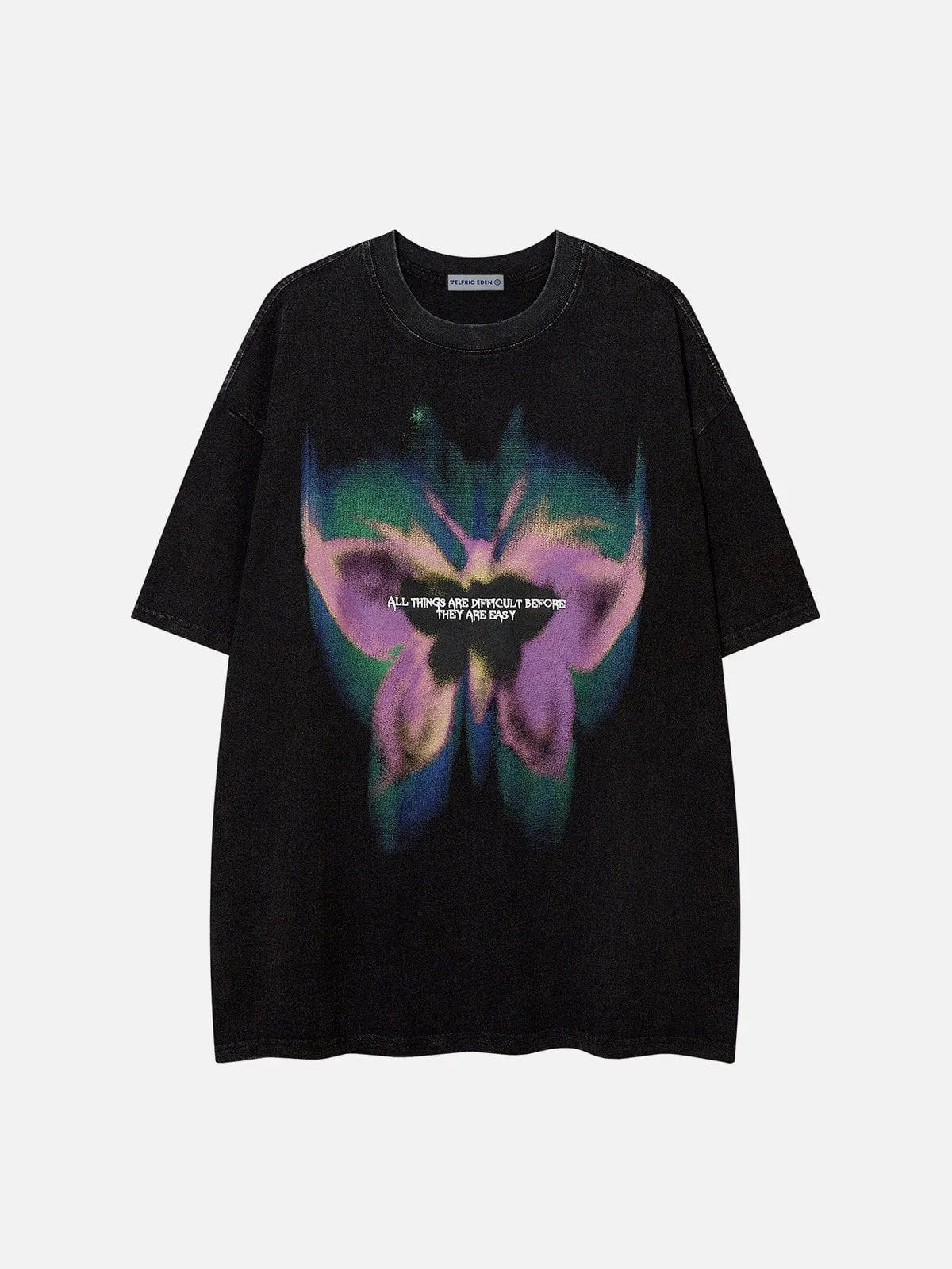 Aelfric Eden Blurring Butterfly Washed Tee sold by Aelfric Eden product image thumbnail 2