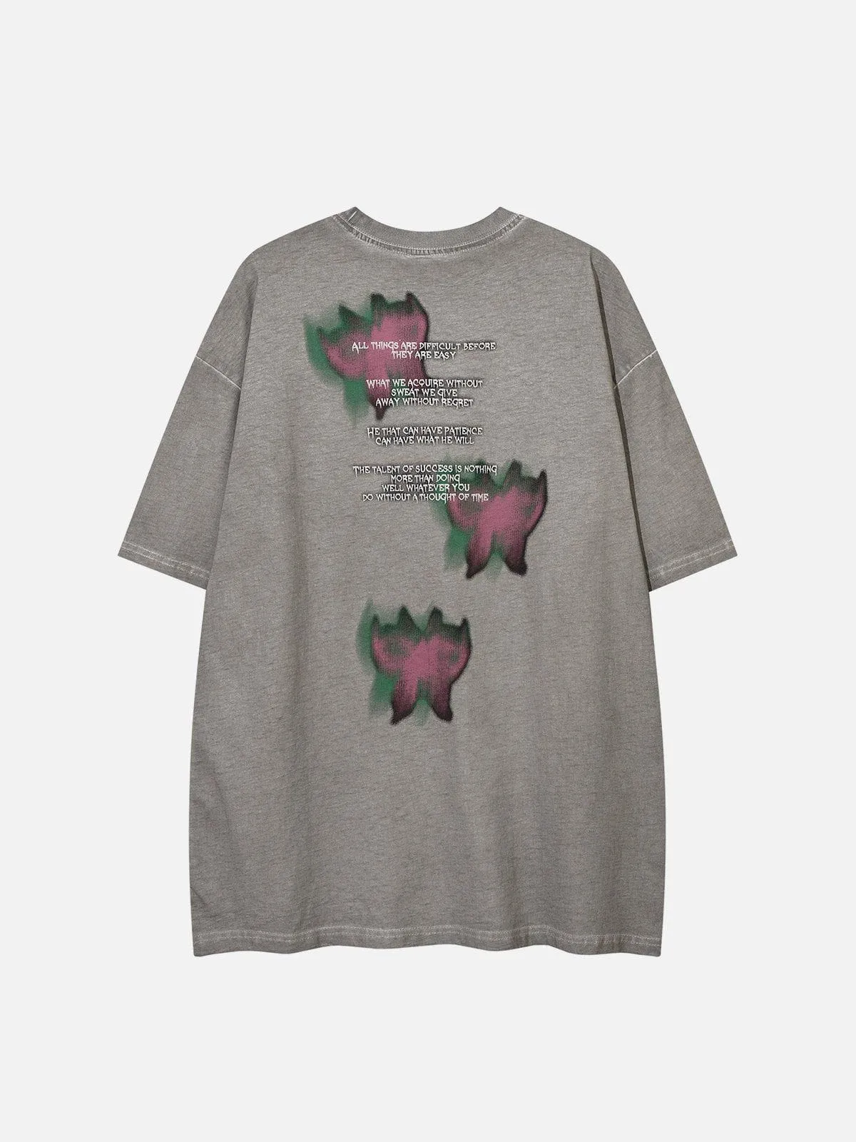Aelfric Eden Blurring Butterfly Washed Tee sold by Aelfric Eden product image thumbnail 3