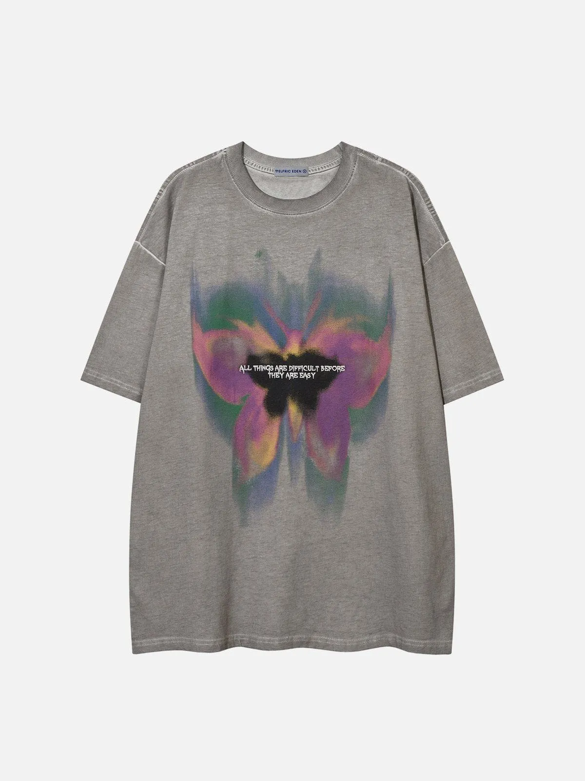 Aelfric Eden Blurring Butterfly Washed Tee sold by Aelfric Eden
