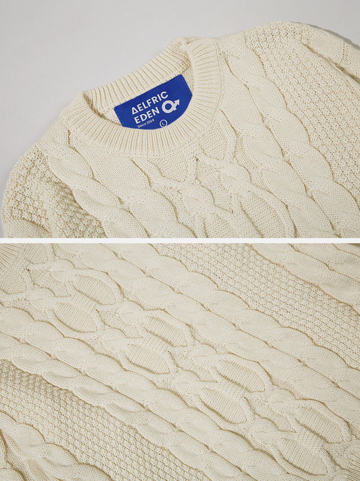 Aelfric Eden Solid Twist Sweater sold by Aelfric Eden product image thumbnail 4