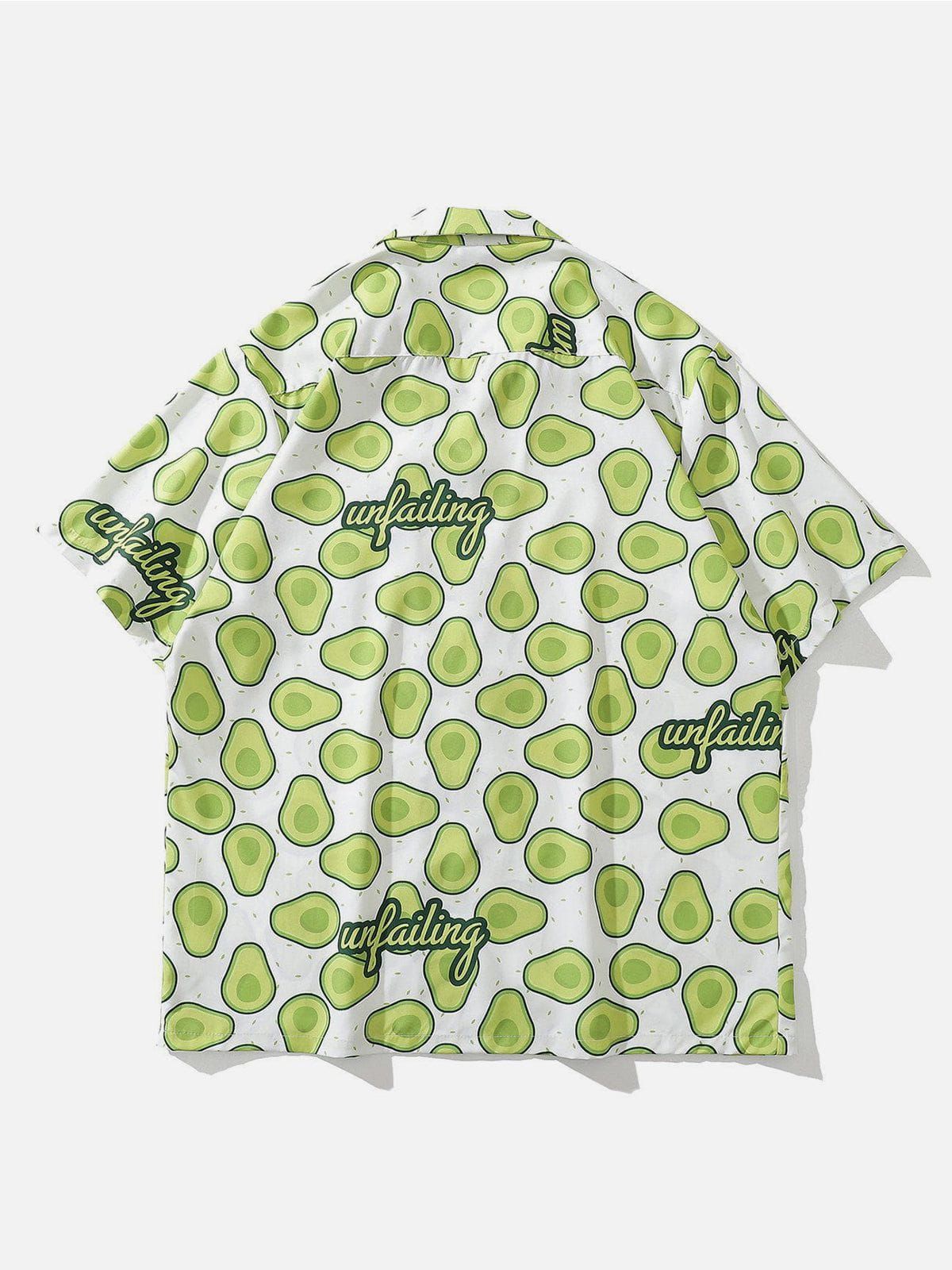 Aelfric Eden Avocado Print Short Sleeve Shirt sold by Aelfric Eden product image thumbnail 2
