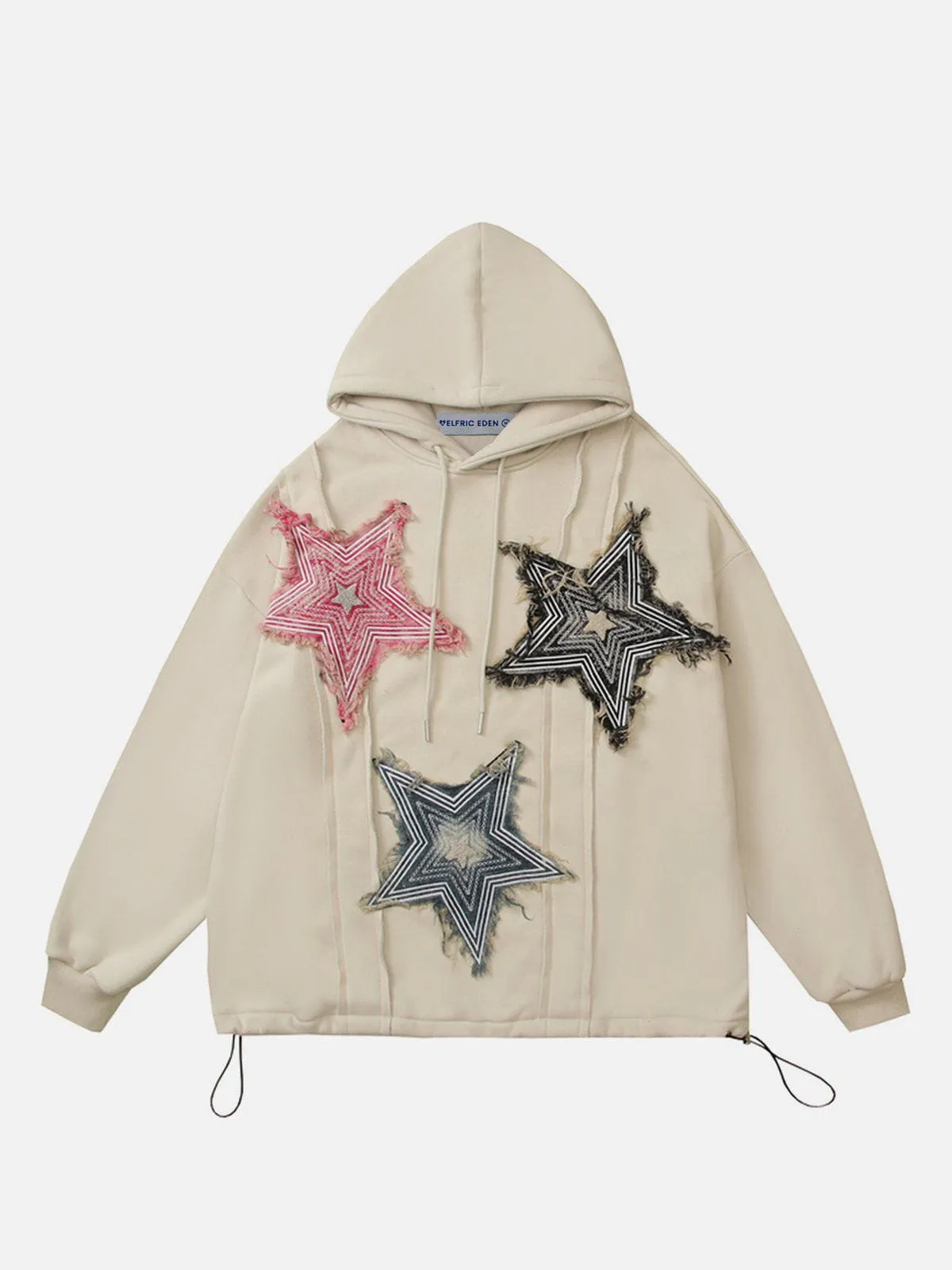 Aelfric Eden Star Applique Embroidery Hoodie sold by Aelfric Eden product image thumbnail 2