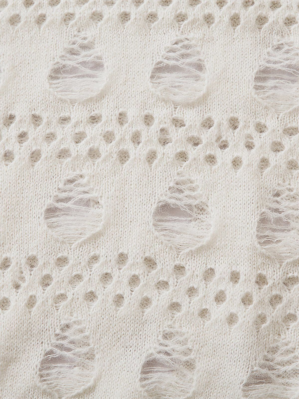 Multi Distressed Wool Blend Sweater sold by Aelfric Eden product image thumbnail 4