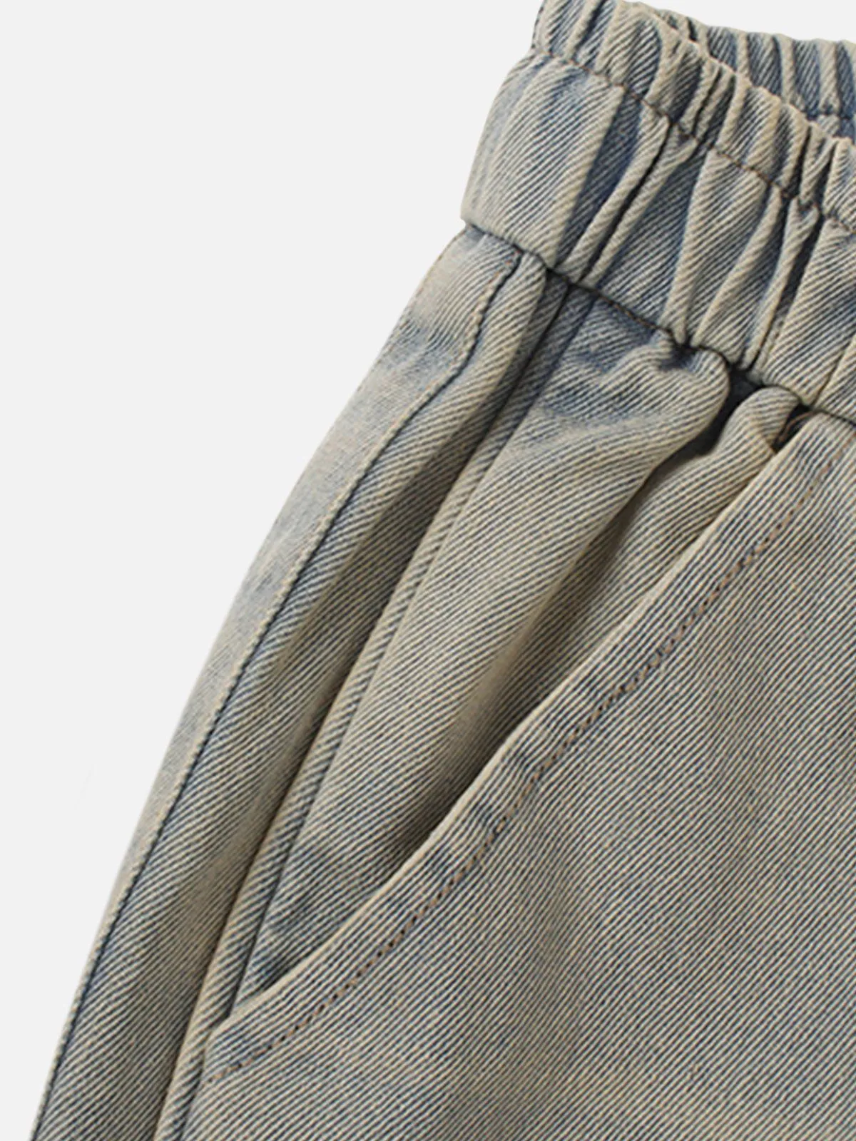 Aelfric Eden Vintage Drawstring Washed Loose Jeans sold by Aelfric Eden product image thumbnail 3