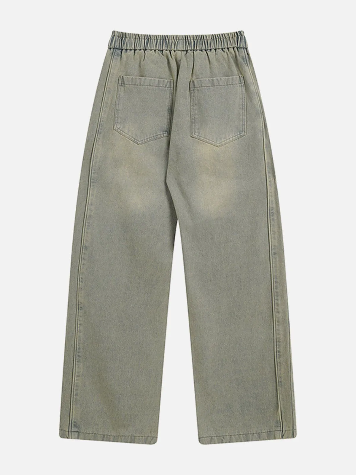 Aelfric Eden Vintage Drawstring Washed Loose Jeans sold by Aelfric Eden product image thumbnail 2