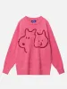 Aelfric Eden Cartoon Jacquard Sweater sold by Aelfric Eden
