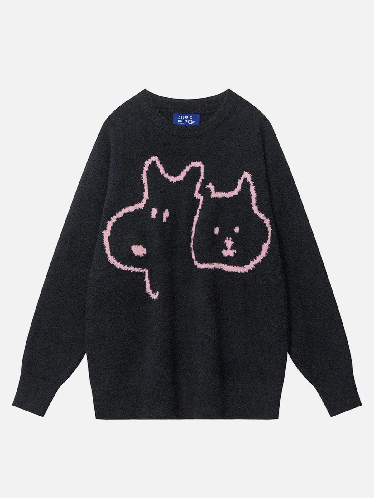 Aelfric Eden Cartoon Jacquard Sweater sold by Aelfric Eden product image thumbnail 2