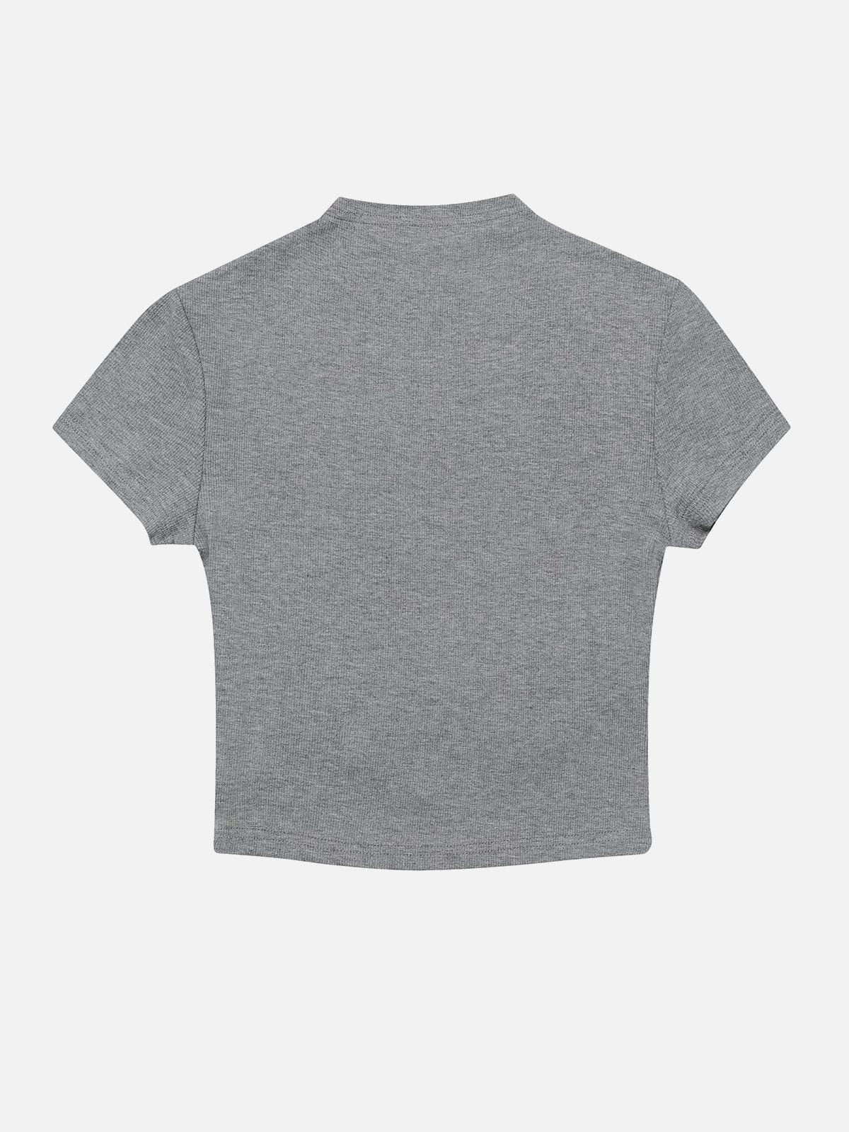 Butterfly Print Knit Tee sold by Aelfric Eden product image thumbnail 4