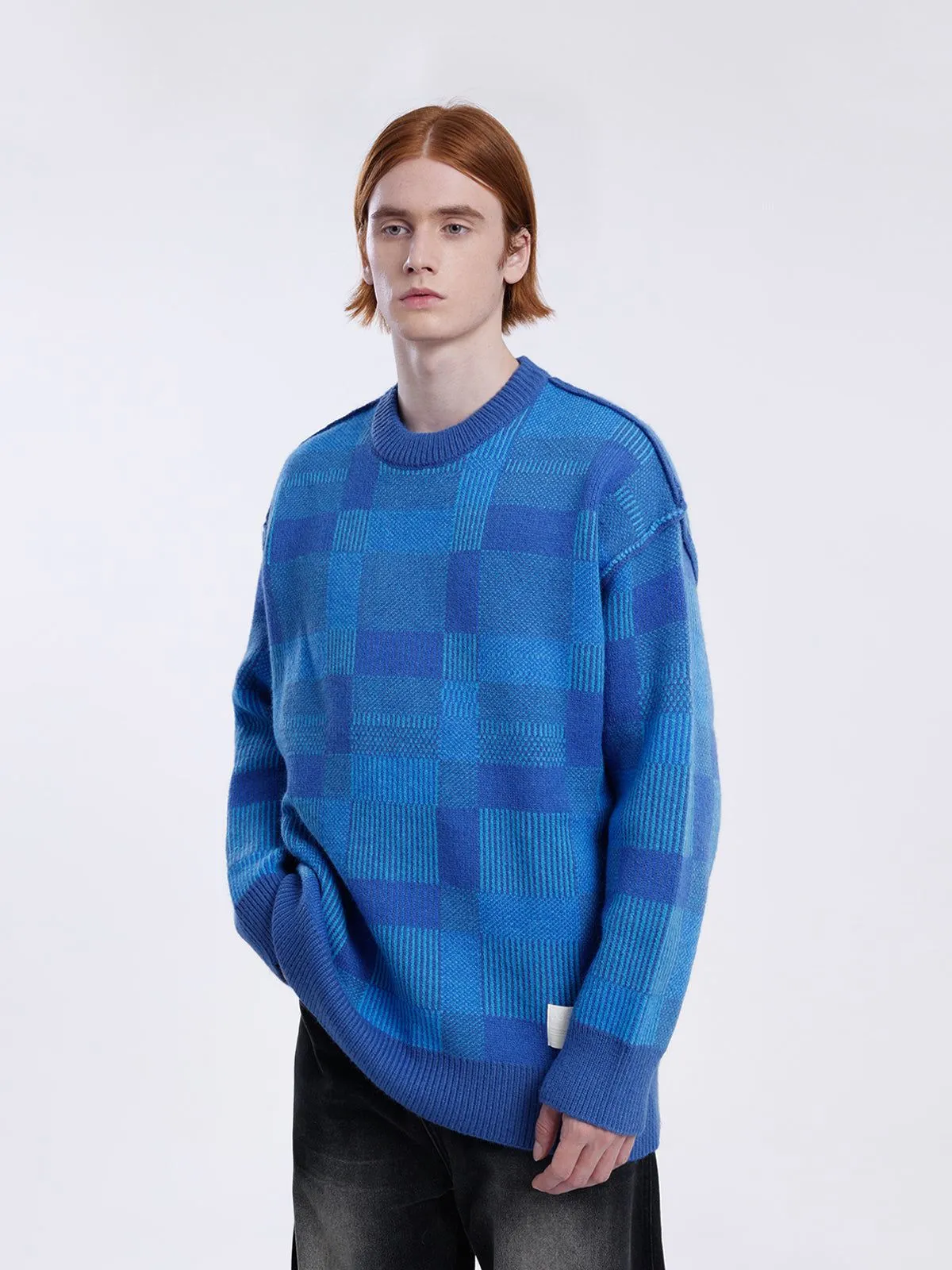 Aelfric Eden Embroidery Plaid Sweater sold by Aelfric Eden product image thumbnail 2
