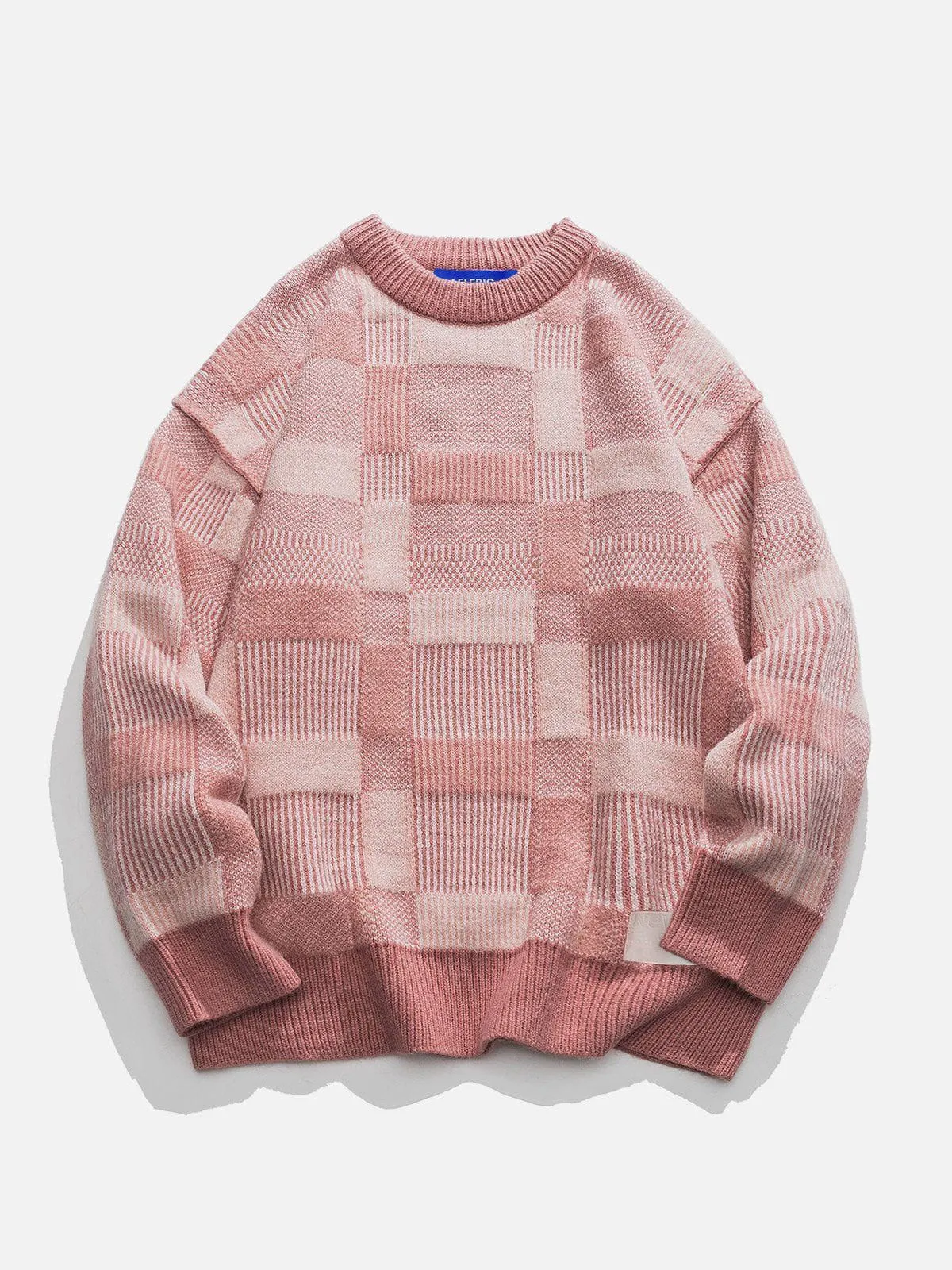 Aelfric Eden Embroidery Plaid Sweater sold by Aelfric Eden