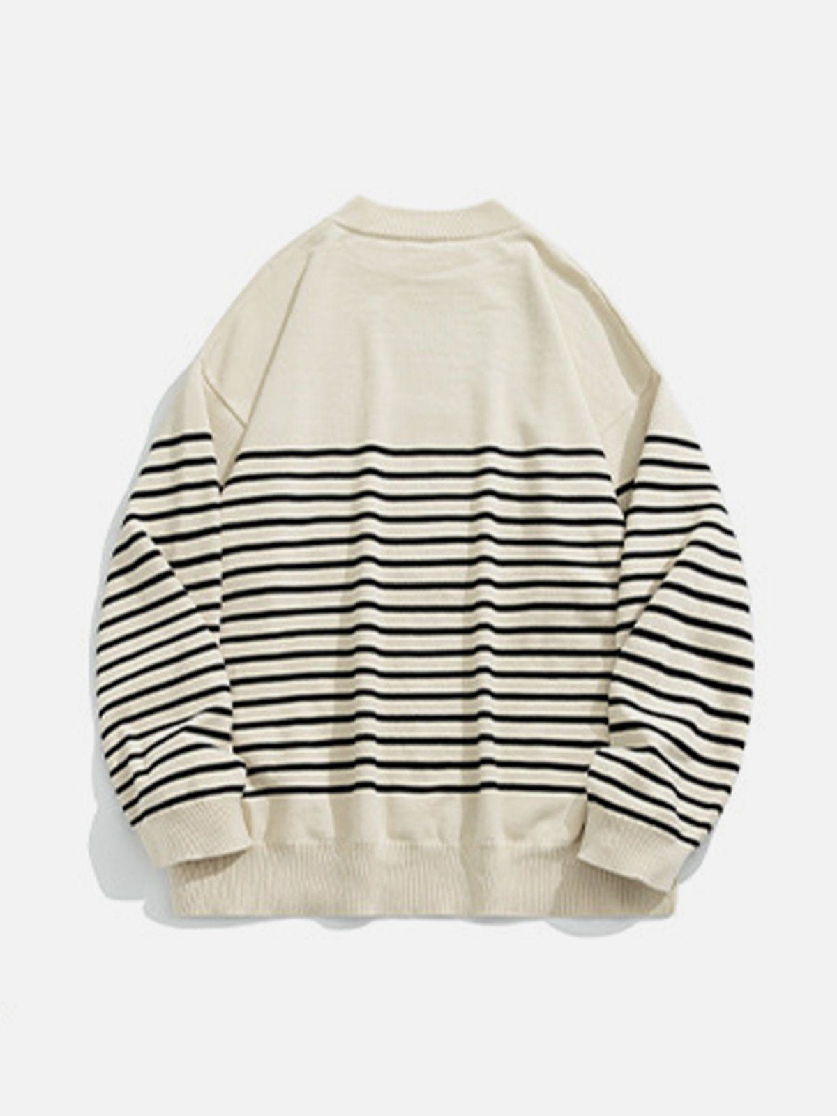 Aelfric Eden Vintage Striped Knit Sweater sold by Aelfric Eden product image thumbnail 3