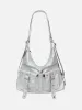 Basic Multi Pocket Faux Leather Bag sold by Aelfric Eden