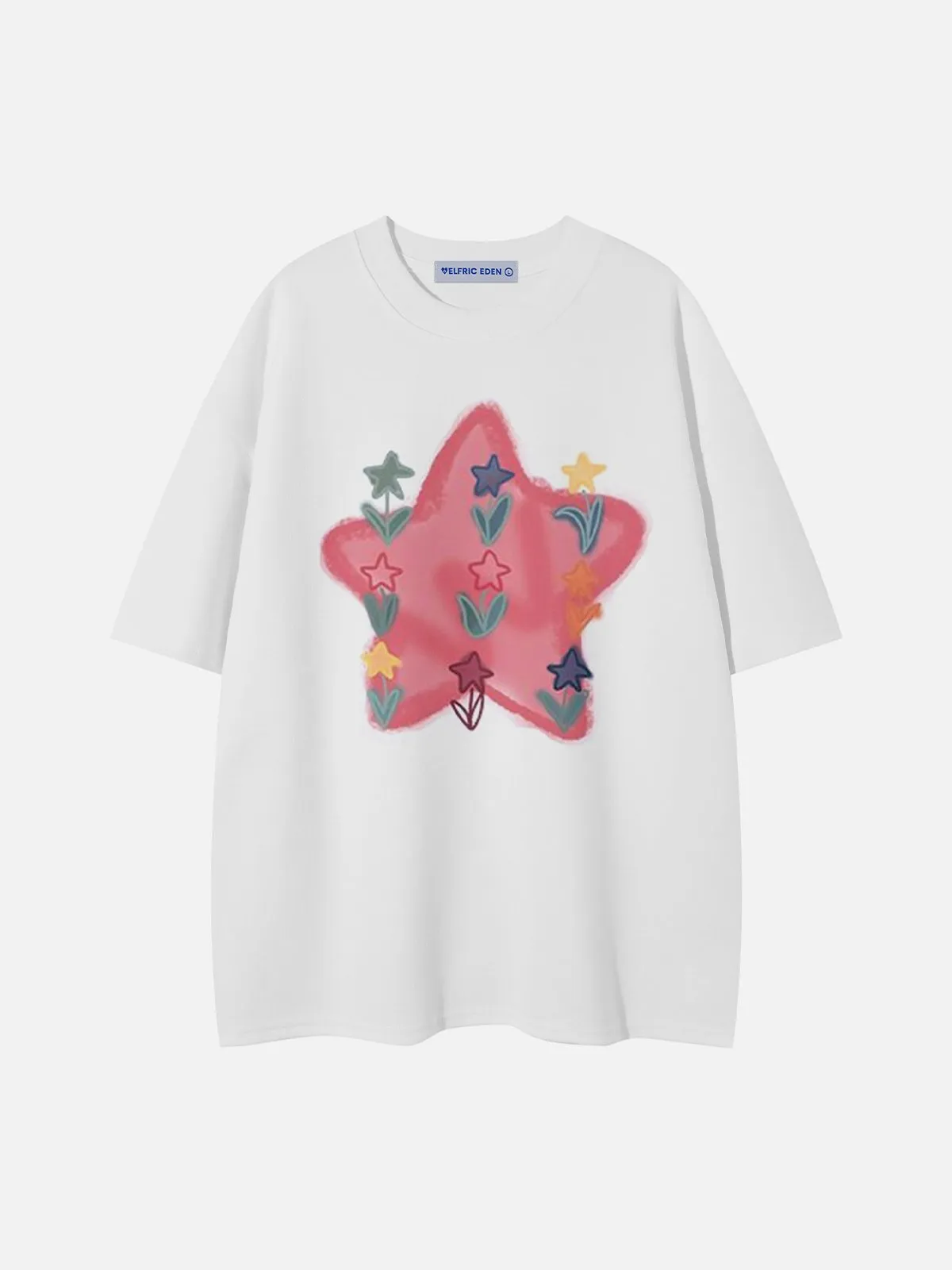 Aelfric Eden Star Flower Print Tee sold by Aelfric Eden product image thumbnail 2